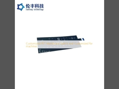 Interruptor de membrana PET personalizado y personalizado para máquinas