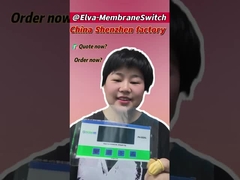 Técnico de membrana plana -30C- 80C Rango de temperatura con resistencia al aislamiento 100MΩ