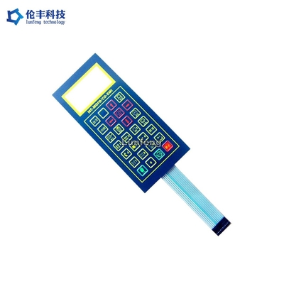 Un buen precio. Telclado numérico grabado en relieve impermeable transparente del interruptor de membrana del LCD del ANIMAL DOMÉSTICO de encargo en línea