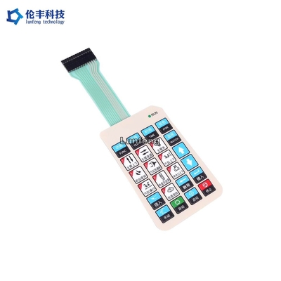 Un buen precio. Interruptor de membrana del poliéster LED, teclado del interruptor de membrana de la bóveda del metal en línea