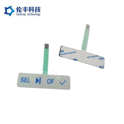 Un buen precio. Interruptor de cúpula metálica táctil de grado industrial con clasificación de contacto de 50 mA/50 V CC y conector negro en línea