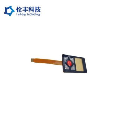 Un buen precio. Teclado de membrana impermeable personalizable en diseño con color Pantone e impresión de serigrafía en línea