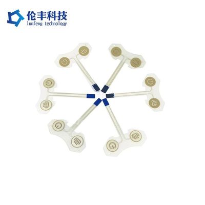 Un buen precio. 1.5mm Pitch PET LED membrana de teclado para el control avanzado en línea