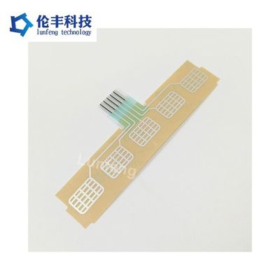 Un buen precio. Interruptor de membrana plana personalizado con adhesivo 3M9080 e impresión de serigrafía en línea