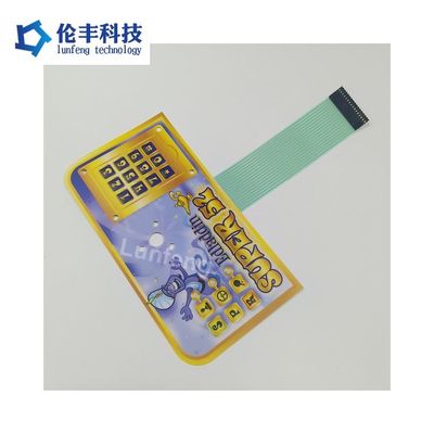 Un buen precio. Duraswitch 10million Times Metal Dome Membrane Switch Componente del panel de control eléctrico duradero Voltado de funcionamiento 35VDC en línea