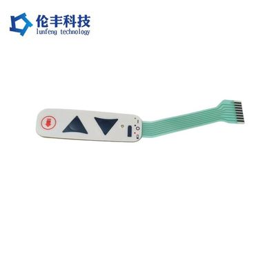 Un buen precio. Botones de múltiples formas Pad de interruptor de membrana Incorporando botón de teclado de metal que proporciona soluciones de interfaz amigables para el usuario en línea