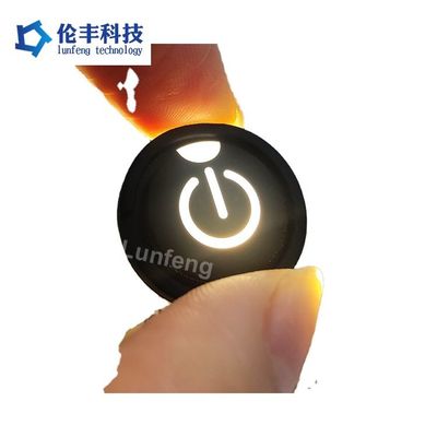 Un buen precio. Color LED azul teclado de membrana LED de tono de 2,54 mm personalizado para aplicaciones industriales en línea