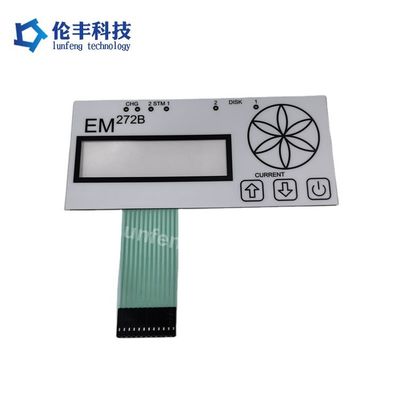 Un buen precio. Teclado de membrana industrial de alto rendimiento con color Pantone y número de tecla personalizable en línea