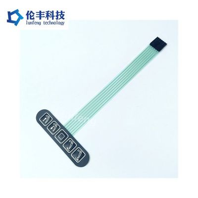 Un buen precio. Interruptor de membrana de cúpula metálica de diseño personalizado para aplicaciones de PC, resistente al agua IP67 y rendimiento en línea