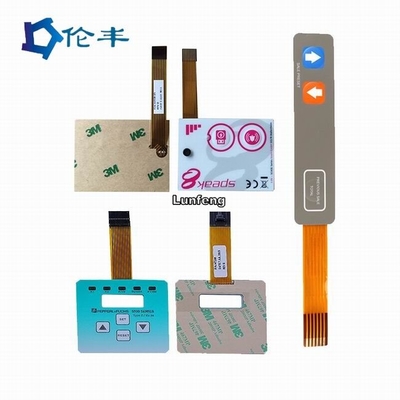 Un buen precio. Interruptor de membrana PET personalizado para aplicaciones industriales Transparente y duradero en línea