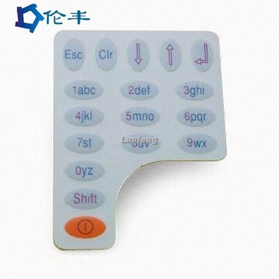 Un buen precio. Pantalla de seda cubierta gráfico que imprime el interruptor de membrana del control del circuito eléctrico en línea