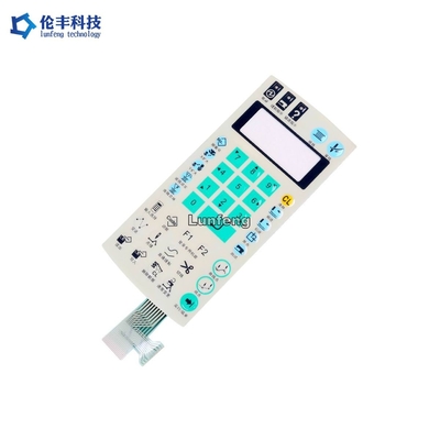 Un buen precio. Teclado de membrana táctil de encargo superficial BRILLANTE con la exhibición del LCD en línea
