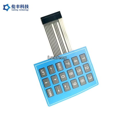 Un buen precio. teclado mecánico de encargo plano adhesivo del interruptor de membrana 3M9448 en línea