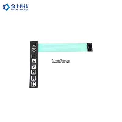 Matte Membrane Matrix Keypad, telclado numérico impermeable de la membrana 3M9448