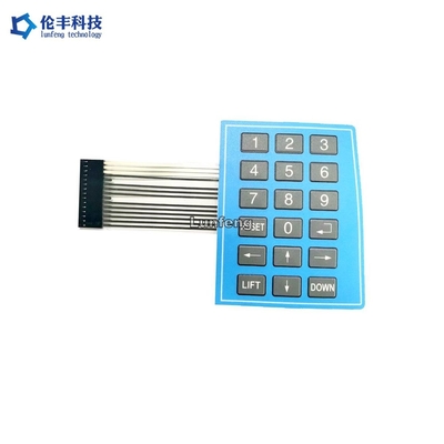 Un buen precio. Telclado numérico diseñado modificado para requisitos particulares del interruptor de membrana, teclado del interruptor de membrana 3M468 en línea