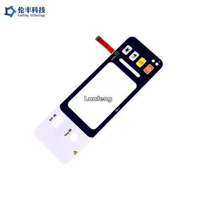 Un buen precio. Interruptor de membrana del ANIMAL DOMÉSTICO LED del poliéster, interruptor de membrana dominante modificado para requisitos particulares del diseño en línea