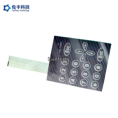 Pegamento de la parte posterior del teclado 3M468 3M9080 3M9448 del interruptor de membrana del ODM del OEM