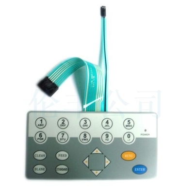 Regulador plano modificado para requisitos particulares Switch For Industrial de la membrana del color