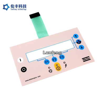 Un buen precio. Conector Pad de interruptor de membrana de poliéster de altura de 1,0 mm para cable de circuito FPC personalizado en línea