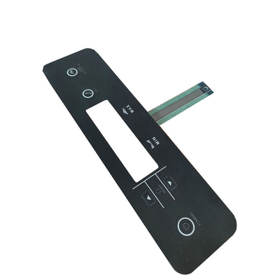 Un buen precio. Interruptor de membrana de cúpula de metal de material de PVC personalizado con calificación de contacto de 50mA / 50V DC y superficie mate en línea