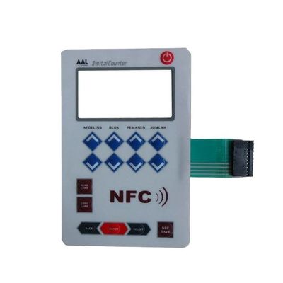 Un buen precio. Interruptor de membrana de cúpula metálica de 1.000.000 de ciclos con retroalimentación táctil y tamaño personalizado para controles industriales en línea