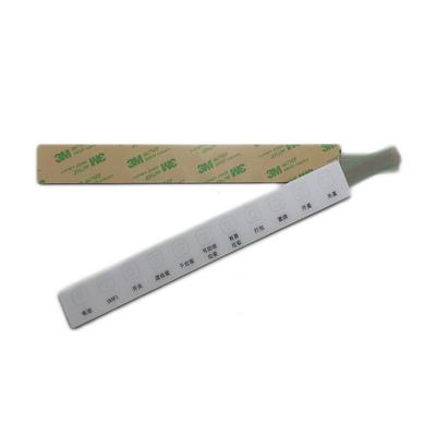 Un buen precio. Interruptor industrial de membrana PET LED blanco/rojo/verde/azul con material de PVC y acabado mate/brillante en línea