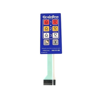 Un buen precio. Interruptor de membrana plana de electrónica de consumo con impresión en serigrafía y resistencia de aislamiento 100MΩ en línea
