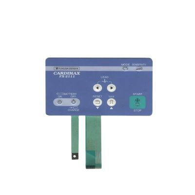 Un buen precio. Interruptor de membrana plana duradero Equipado con PC de superposición de 0,175 mm y tensión del controlador de 3v que proporciona soluciones de interfaz de usuario en línea