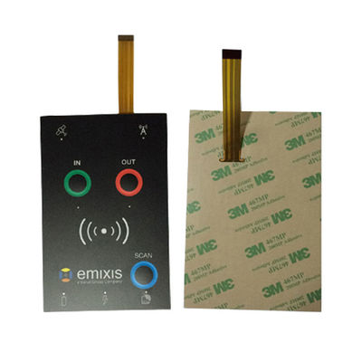 Un buen precio. Aplicación para el hogar teclado de membrana LED que ofrece soluciones táctiles o no táctiles de tipo de interruptor y proceso de impresión de pantalla de seda para soluciones de interfaz de usuario en línea