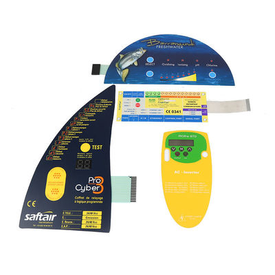 Un buen precio. Electrodomésticos PET Membrana Interruptor Incorporando LED Corriente 20mA Solución Duradera para Paneles de Control Industriales y Médicos en línea