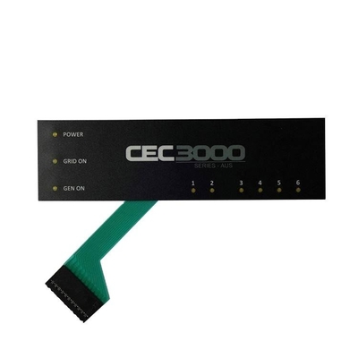 Interruptor de membrana de cúpula de metal de circuito simple/doble/multi-capa para entornos adversos