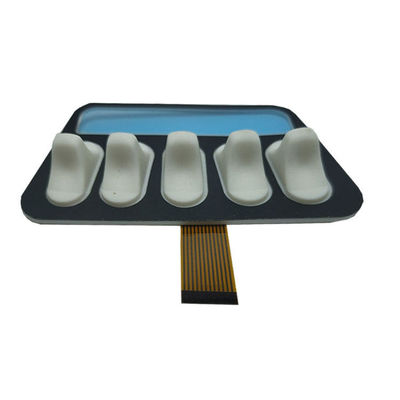 Un buen precio. Impresión de pantalla de seda Interruptor de membrana eléctrica con conector negro que proporciona interfaces de control duraderas y sensibles en línea