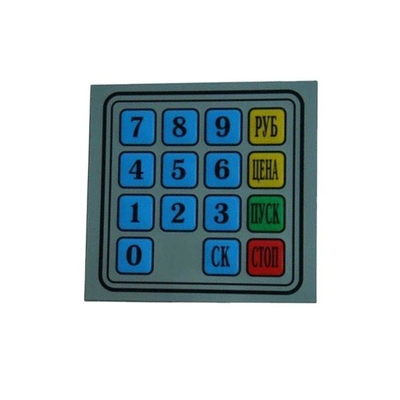 Un buen precio. Impresión en serigrafía de membrana industrial teclado de tensión de 5V para industrial personalizable en línea