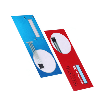Tecnología de impresión de serigrafía con interruptor de membrana PET con diseño personalizado y adhesivo 3M467
