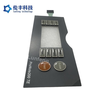 Un buen precio. teclado de membrana de material PET para un rendimiento óptimo y durabilidad en el entorno industrial en línea
