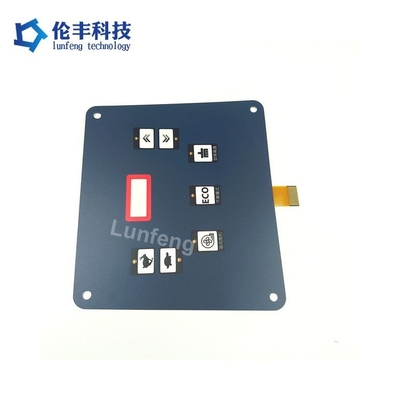 Un buen precio. Impresión en pantalla o impresión digital Interruptor de membrana FPC con retroadhesivo y superposición 3M467MP en línea