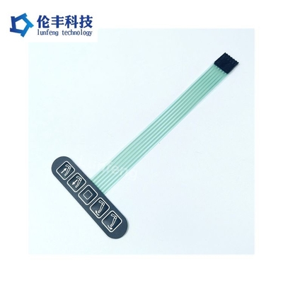 Un buen precio. Interruptor de membrana de cúpula metálica de diseño personalizado para aplicaciones de PC, resistente al agua IP67 y rendimiento en línea