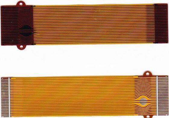 Un buen precio. 0.05mm Minimum Trace Width FPC Flexible Circuit Board with Yellow PI Film Solder Mask and Gold Plating Surface Finishing en línea
