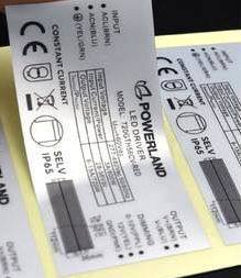 Un buen precio. Silver Sticker Label with Permanent Acrylic Adhesive and Temperature Resistance up to 80°C for Product Packaging en línea