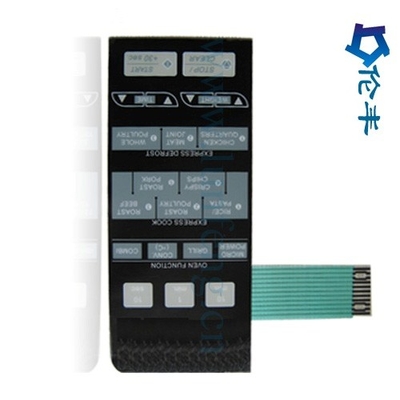 Un buen precio. Capa del teclado 3M468 Digitaces del interruptor de membrana de la bóveda del metal del PVC del ANIMAL DOMÉSTICO que imprime la serigrafía en línea