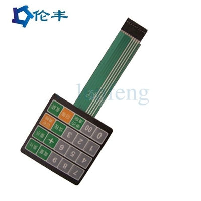 Un buen precio. Interruptor de membrana plano cubierto gráfico de la bóveda del interruptor de membrana de la PC del ANIMAL DOMÉSTICO y del metal del panel en línea
