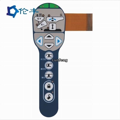 Un buen precio. interruptor de botón casero adhesivo de la membrana del dispositivo LED del interruptor de membrana de 3M468 FPC en línea