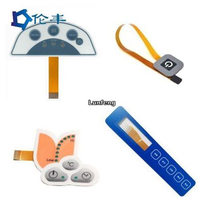 Digita que imprime la serigrafía del interruptor de membrana de FPC que imprime el interruptor del telclado numérico de EBG180 Digitaces