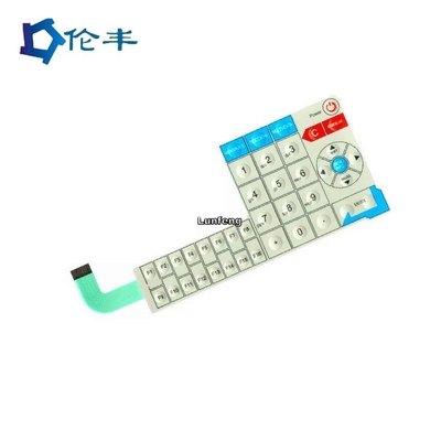 Un buen precio. La capa del panel del control personalizado del equipamiento médico graba en relieve el botón táctil de la bóveda de 3M 467 en línea