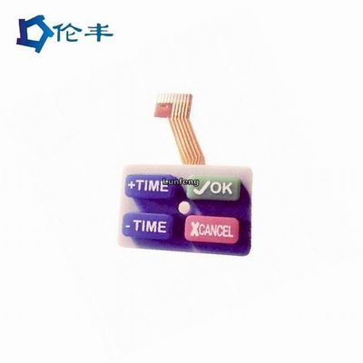 Un buen precio. Teclado de goma de silicona de superficie mate resistente al agua con botón de relieve para paneles de control industriales y médicos en línea