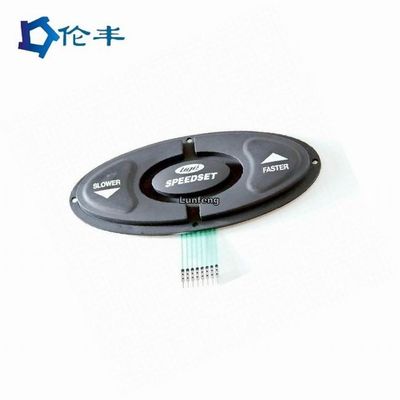 Un buen precio. Teclado de silicona resistente al agua con serigrafía y botón en relieve para dispositivos electrónicos e industriales en línea
