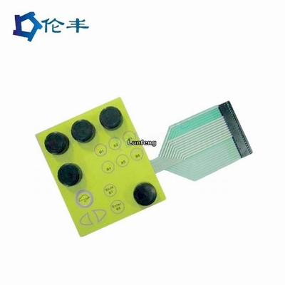 Un buen precio. Telclado numérico 3M468 de encargo Matte Surface Memrbane Keypad de la goma de silicona del PWB en línea