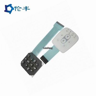 Un buen precio. Teclado de goma de silicona tipo pastilla de carbono con procesamiento secundario de pulverización de epoxi de PU para dispositivos electrónicos resistentes al agua en línea