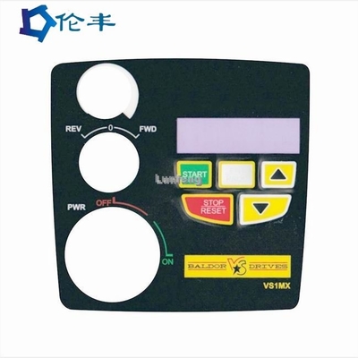 Un buen precio. Paneles de control industriales de encargo gráficos del LCD 3M467 de la capa del panel del PVC de la PC del ANIMAL DOMÉSTICO en línea