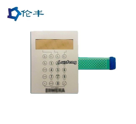 Un buen precio. interruptor de membrana de grabación en relieve impermeable del LCD RAL del telclado numérico de la membrana 3M467 en línea